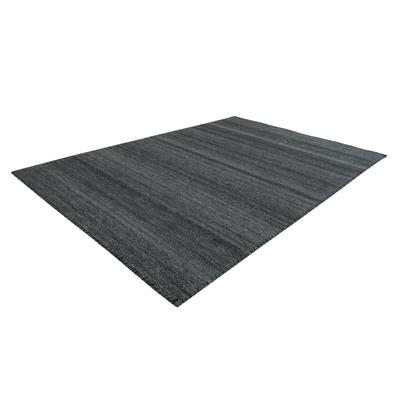 Teppich KAYOOM "Phoenix 210", schwarz (anthrazit, multi), B:200cm H:6mm L:290cm, Wolle, Teppiche, Dezenter Jacquard-Tepp