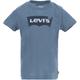 T-Shirt LEVI'S KIDS "LVB BATWING TEE" Gr. 10 (140), blau (coronet blue) Jungen Shirts T-Shirts