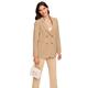 Jackenblazer ASHLEY BROOKE BY HEINE Gr. 34, beige (camelfarben) Damen Blazer