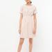 J. Crew Dresses | Nwt J. Crew Smocked Gingham Puff Sleeve Dress Size L | Color: Pink/White | Size: L