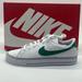 Nike Shoes | New Women’s Nike Court Legacy Low Green Fq8891-100 New | Color: Green/White | Size: 9