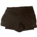 Athleta Shorts | Athleta Workout Shorts With Built In Compression Shorts Xxs | Color: Black | Size: Xxs
