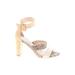 Chinese Laundry Sandals: Ivory Leopard Print Shoes - Women's Size 6