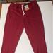 The North Face Pants | Nwt Xl Mens North Face M Hert Patch Fleece Jogger Pants Sweat Pants Cordovan (H) | Color: Red | Size: Xl