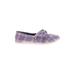 TOMS Flats: Purple Print Shoes - Women's Size 10 - Almond Toe