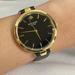 Kate Spade Accessories | New Kate Spade Watch Gold Case Black Leather Strap Nwt New With Tags. | Color: Black/Gold | Size: Os