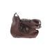 Chi by Falchi Leather Shoulder Bag: Brown Print Bags