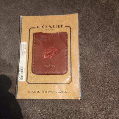 Coach Cell Phones & Accessories | Nwt Coach Cell Phone Wallet | Color: Red | Size: Os