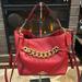 Coach Bags | Coach Andy In Red Apple With Gold Chain | Color: Gold/Red | Size: 81/2 X 91/2