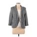 LC Lauren Conrad Jacket: Short Gray Marled Jackets & Outerwear - Women's Size 6