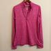 Nike Tops | Nike Womens Reflective Stretch 1/4 Zip Pullover Long Sleeve Tee Running Medium | Color: Pink | Size: M