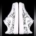 Nike Shoes | Custom Hand Painted Nike Af1 White Brand New Size 12 Mens | Color: Black/White | Size: 12