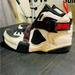 Nike Shoes | Nike Air Raid White Black. Classic Basketball Shoes. Men’s Size 9.5 Used | Color: Black/White | Size: 9.5