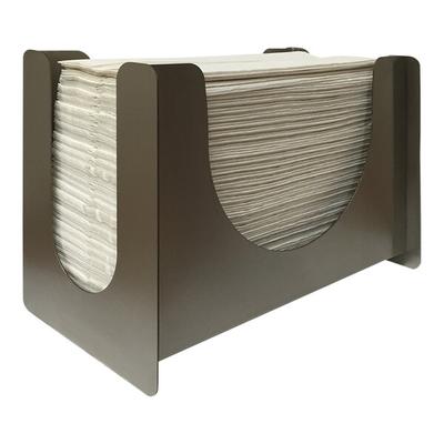 American Specialties, Inc. Traditional 10-1005 Countertop C-Fold / Multifold Paper Towel Dispenser