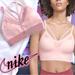 Nike Intimates & Sleepwear | Nike Women's Dri Fit Light Support Padded Seamless Bra M | Color: Pink | Size: M