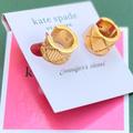 Kate Spade Jewelry | Nwt Kate Spade Gold-Tone Huggie Hoop Earrings | Color: Gold | Size: Os