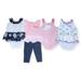 Nike Dresses | Nike Carter's Koala Baby Girl 3-6 Months Dresses Rompers Tee Leggings 5 Pieces | Color: Pink/White | Size: 3-6mb