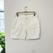 J. Crew Shorts | New J. Crew White Broken In Chino Shorts Size 8 | Color: White | Size: 8