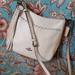 Coach Bags | Coach Whipstitch Colorblock Chaise Crossbody Tassels Pebbled Leather Gunmetal | Color: Cream/Tan | Size: Os