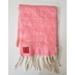 Anthropologie Accessories | Anthropologie Erfurt Blanket Wool Scarf Pink Fringed 66x12 | Color: Pink | Size: Os