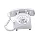 Guestbook Phone, Desk Telephone, Vintage Corded Phone, Retro Landline Phone for Special Occasions, White