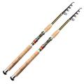 Telescopic Ultralight Fishing Pole Carp Feeder Fly Fishing Rod Spining Telescopic Portable Tools 2.1M 2.4M 2.7M 3.0M 3.6M Ultralight Travel Surf Accessories Fishing Rod (Size : Rod and gift_2.7 m)