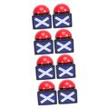 Abaodam 8 Pcs Game Answer Buzzer Teacher Tobots Toys Trivia Quiz Game Toy Tv Show Sound Button Bouncy Buzzer Toys Elementary Classroom Desktop Toys Elasticity Essentials Red Primary School