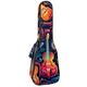 DragonBtu Ukulele Case Colored Musical Instrument Ukulele Gig Bag with Adjustable Straps Ukulele Cover Backpack