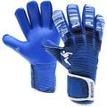 Loops Size 4 Professional JUNIOR Goal Keeping Gloves - ELITE 2.0 Blue Keeper Glove