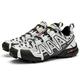 Cycling Shoes for Men Indoor Outdoor Hiking Trekking Trail Shoes Lightweight Breathable Walking Boots,LightGrey-43EU