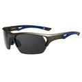 ICECUBE PERIMETER Polarized Sunglasses for Men and Women UV400 Protection, Anti-Slip, Lightweight (Met.Grey, Grey Mirror)