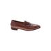 J.Crew Flats: Loafers Chunky Heel Casual Brown Shoes - Women's Size 6 - Almond Toe