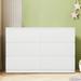 Minimalist Design Wooden Storage Dresser with Six Drawers