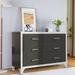 Modern Stylish High Gloss Wooden Storage Dresser