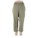 Lands' End Active Pants - High Rise: Green Activewear - Women's Size 1X