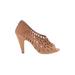 Loeffler Randall Heels: Tan Shoes - Women's Size 8