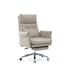 WONERD Microfiber Leather Executive Chair Upholstered in Gray | 43.31 H x 31.5 W x 31.5 D in | Wayfair
