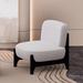 Slipper Chair - Isabelle & Max™ Splendora 27.6" Wide Velvet Slipper Chair in Brown | 32.3 H x 27.6 W x 34.3 D in | Wayfair