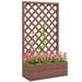 Arlmont & Co. Belva Plant Stand Wood in Brown | 53.25 H x 29.5 W x 13.25 D in | Wayfair 387E435F36334D5183F656CDBE64769C