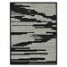 Black 60 x 96 x 0.45 in Area Rug - Ebern Designs Rectangle Lemmitty Wool Area Rug w/ Non-Slip Backing Wool | 60 H x 96 W x 0.45 D in | Wayfair