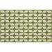 White 48 x 30 x 0.5 in Area Rug - George Oliver Wrenshall Free & Easy "Unparalleled" Hand-Tufted Green/Ivory Area Rug | Wayfair