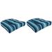 Rosecliff Heights 18" x 18" Tufted Contoured Outdoor Wicker Seat Cushion Polyester | 4 H x 18 W x 18 D in | Wayfair