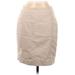 H&M Casual Skirt: Tan Solid Bottoms - Women's Size 8