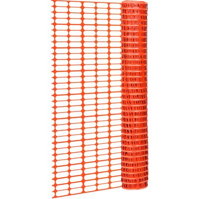 Bauzaun Absperrzaun 1x50m, Schutznetz Gartenzaun orange, Masche 100x26mm, Warnzaun Zaun Image
