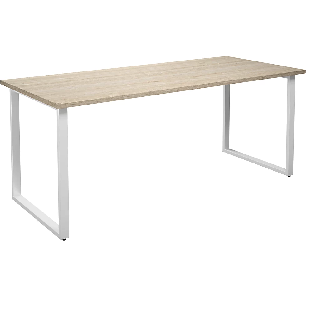 Table polyvalente DUO-O, à plateau droit - kaiserkraft