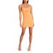 Bb Dakota By Out Late Sleeveless Cutout Rib Minidress