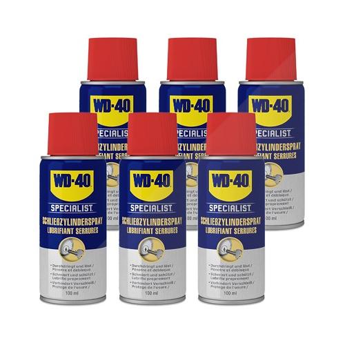 Wd-40 6x 100ml Schließzylinderspray [Hersteller-Nr. 49462/NBA]