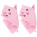 Bath Gloves Shower Wash Clothes for Baby Body Brush Mitt Kids Cartoon Pink Cotton Child 2 Pcs