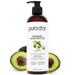 PURA D OR 16 Oz ORGANIC Avocado Oil For DIY Beauty Non-Greasy Unscented Hexane Free Liquid Moisturizer