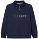 Hackett London Jungen Hackett Jersey Polo Polohemd, blau (Marineblau), 3 Jahre